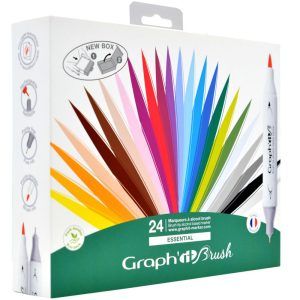 Estuche 24 Colores Graph’it Brush Art.-Nr. GI80210