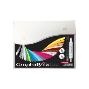 Estuche 24 Colores Graph’it Brush Art.-Nr. GI80210