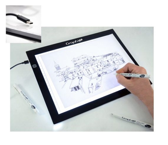 Mesa de Luz LED A3 30×43 Art.-Nr. GM42551
