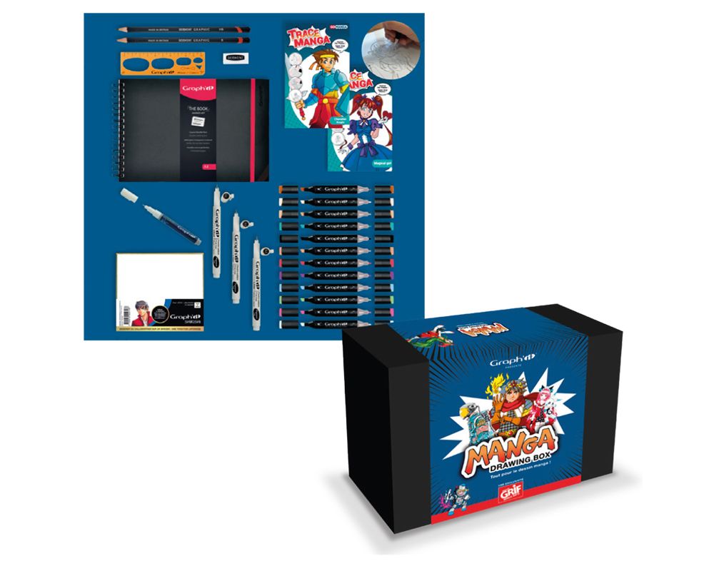 Set Manga Graph’it Art.-Nr. G100BOX