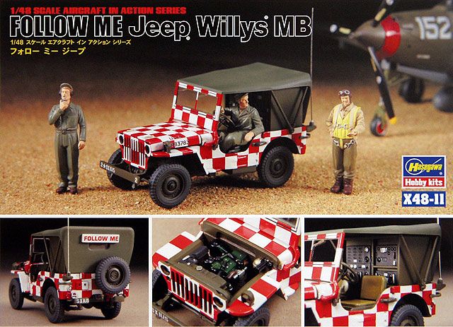1:48 FOLLOW ME Jeep Willys MB Art.-Nr. X48-11