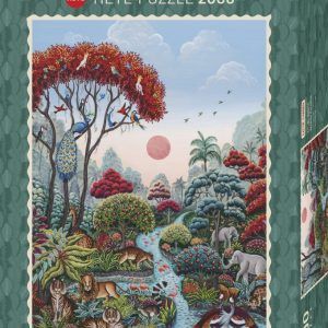 Heye Puzzle 2000 Exotic Garden -Wildlife Paradise Art.-Nr. 29958