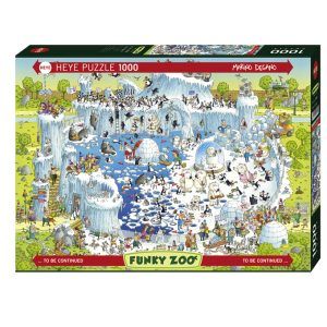 Heye Puzzle 1000 Polar Habitat – Funky Zoo Art.-Nr. 29692