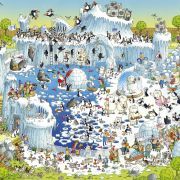 Heye Puzzle 1000 Polar Habitat – Funky Zoo Art.-Nr. 29692