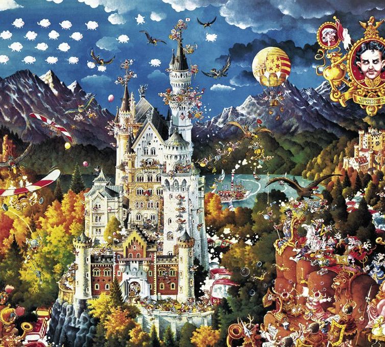 HEYE Puzzle 2000 Bavaria Art.-Nr. 29700