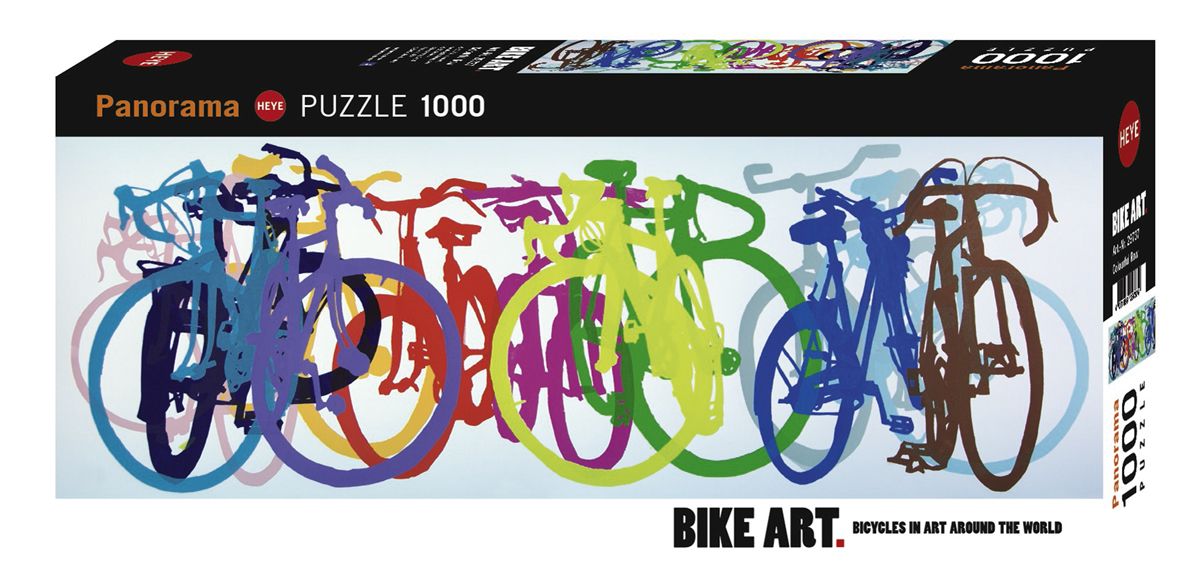 HEYE Puzzle 1000 Colourful Row Art.-Nr. 29737