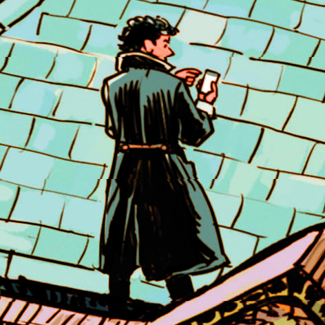 HEYE Puzzle 2000 Sherlock & Co. Art.-Nr. 29753