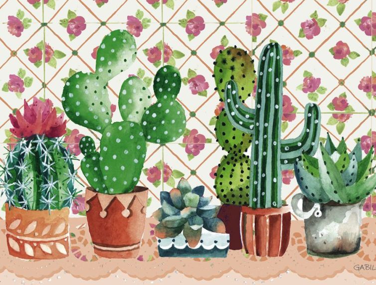 HEYE Puzzle 1000 Cactus Family Art.-Nr. 29831