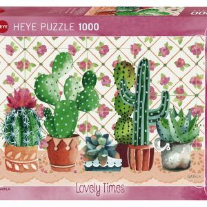 HEYE Puzzle 1000 Cactus Family Art.-Nr. 29831
