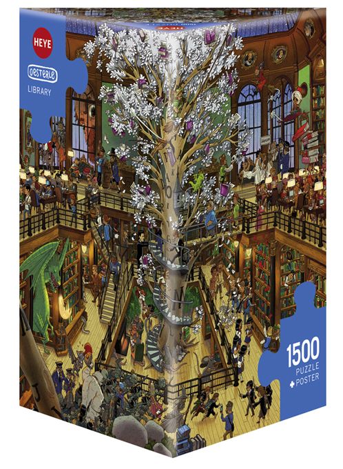 HEYE Puzzle 1500 Library Art.-Nr. 29840