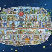 HEYE Puzzle 1500 Spaceship Art.-Nr. 29841