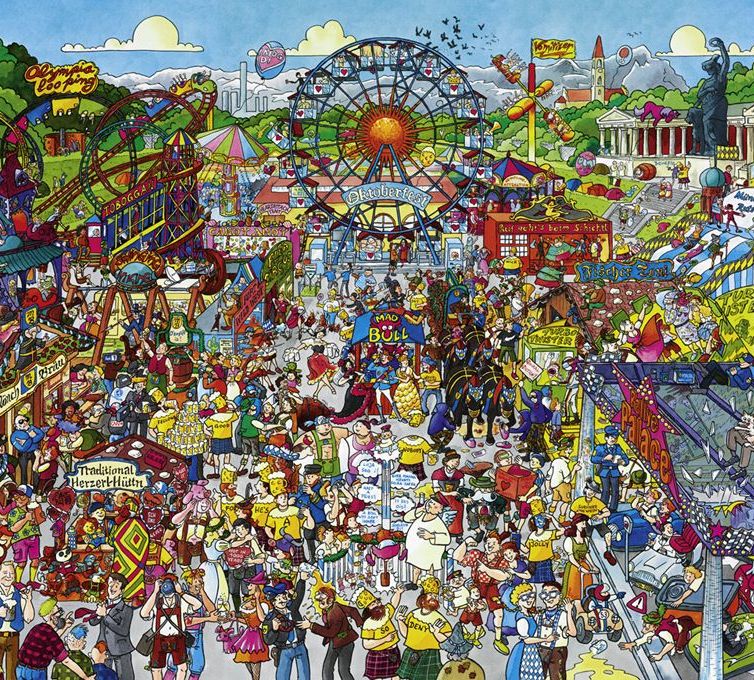 HEYE Puzzle 1500 Oktoberfest Art.-Nr. 29842