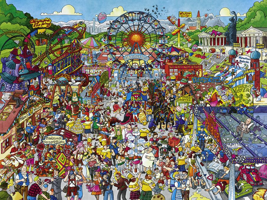 HEYE Puzzle 1500 Oktoberfest Art.-Nr. 29842