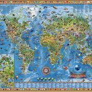 HEYE Puzzle 2000 Amazing World – Map Art Art.-Nr. 29846