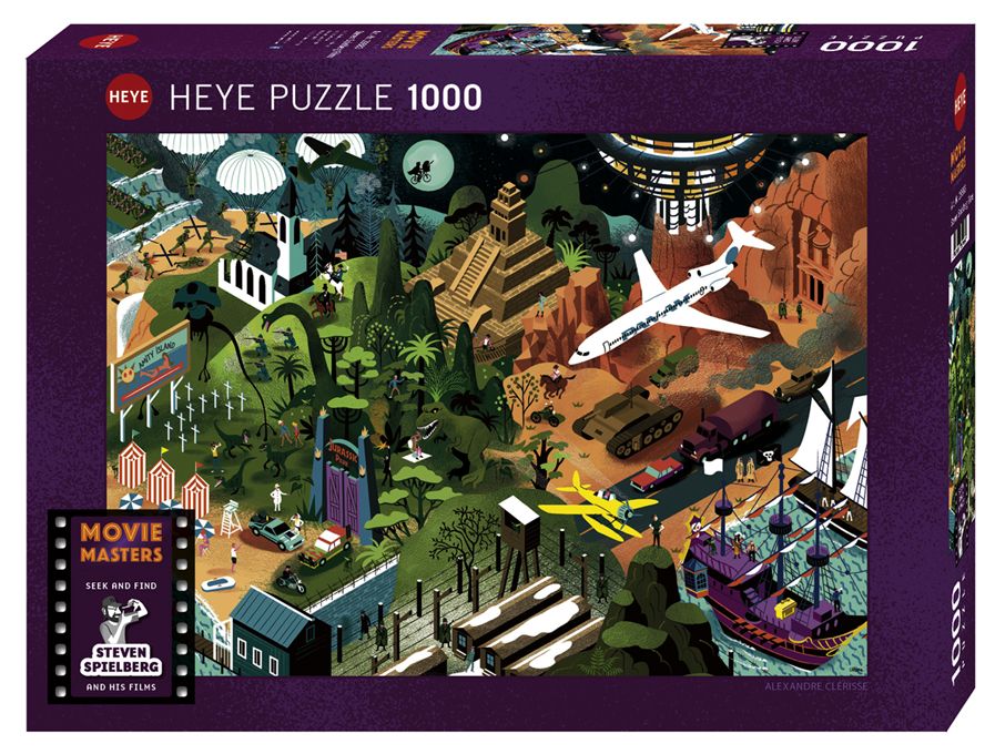 Heye Puzzle 1000 Steven Spielberg Films Art.-Nr. 29883