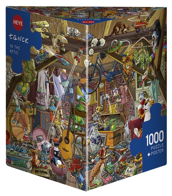 HEYE Puzzle 1000 In The Attic Art.-Nr. 29885