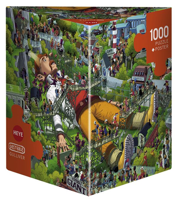 HEYE Puzzle 1000 Gulliver Art.-Nr. 29886
