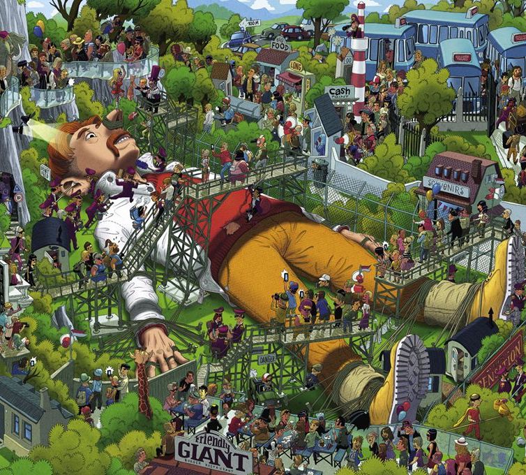 HEYE Puzzle 1000 Gulliver Art.-Nr. 29886