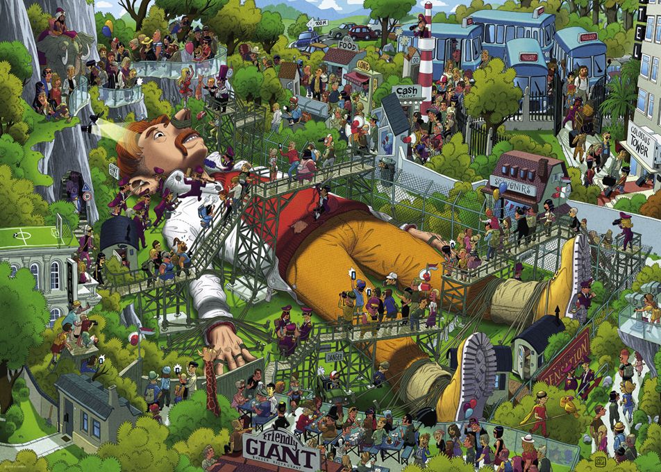 HEYE Puzzle 1000 Gulliver Art.-Nr. 29886