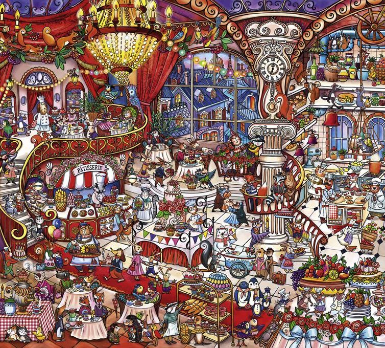 HEYE Puzzle 1500 Patisserie Art.-Nr. 29889