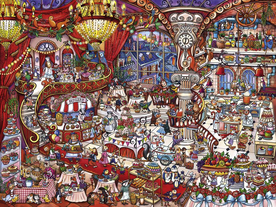 HEYE Puzzle 1500 Patisserie Art.-Nr. 29889