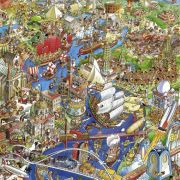 HEYE Puzzle 1500 History River Art.-Nr. 29890