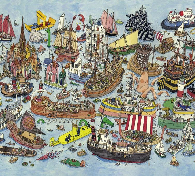 HEYE Puzzle 1500 Regatta Art.-Nr. 29891