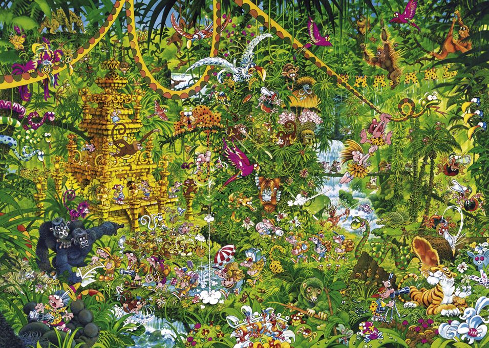 HEYE Puzzle 2000 Deep Jungle Art.-Nr. 29892