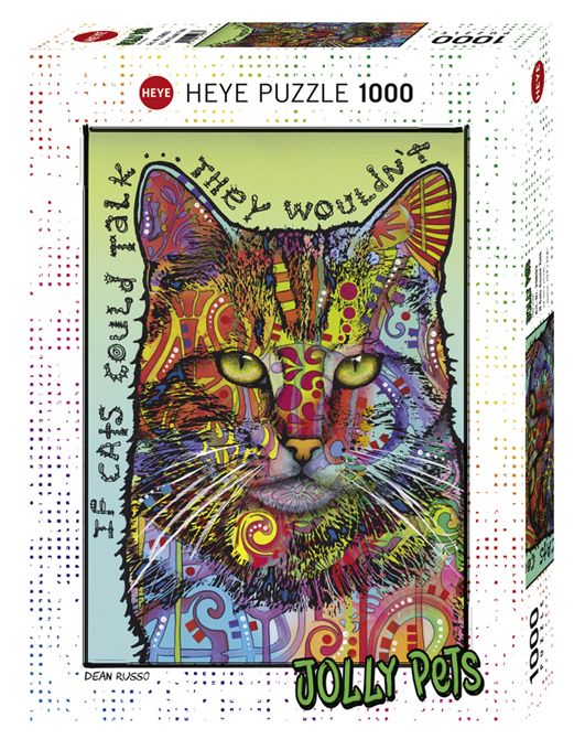 Heye Puzzle 1000 If Cats Could Talk Art.-Nr. 29893