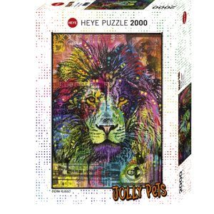 Heye Puzzle 2000 Lion’s Heart - Jolly Pets Art.-Nr. 29894