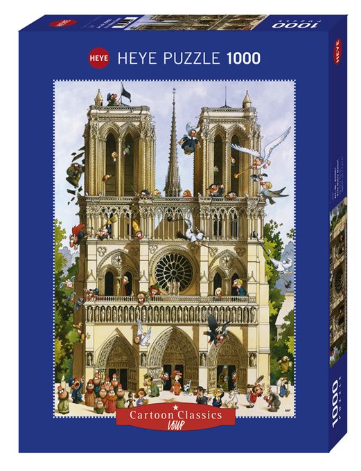 Heye Puzzle 1000 Vive Notre Dame! Art.-Nr. 29905