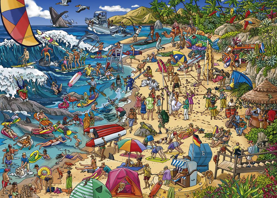 HEYE Puzzle 1000 Seashore  Art.-Nr. 29922