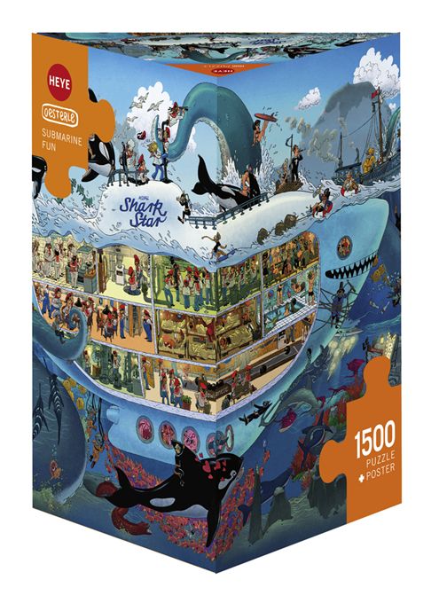 HEYE Puzzle 1500 Submarine Fun Art.-Nr. 29925