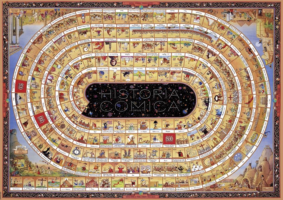 HEYE Puzzle 4000 Historia Cómica 1 Art.-Nr. 29341
