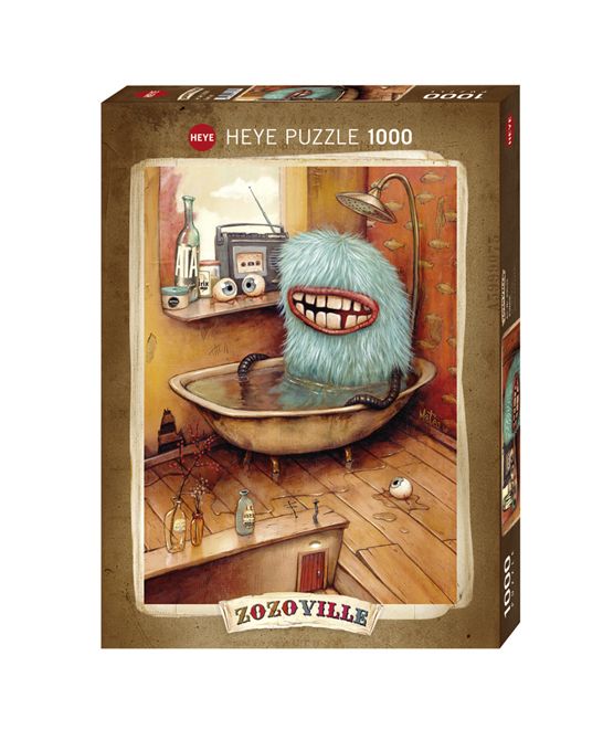 HEYE Puzzle 1000 Zozoville Bathtub Art.-Nr. 29539