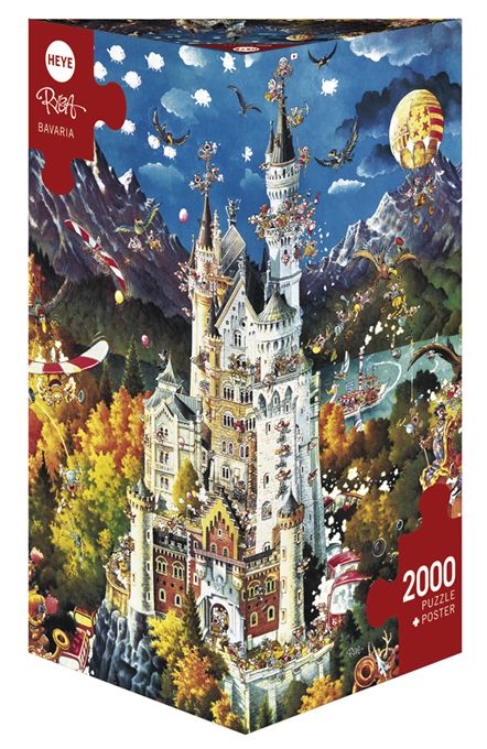 HEYE Puzzle 2000 Bavaria Art.-Nr. 29700