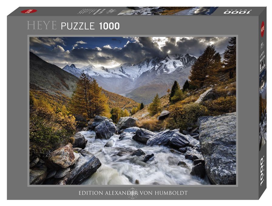 Heye Puzzle 1000 Mountain Stream Art.-Nr. 29712