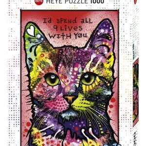 HEYE Puzzle 1000 9 Lives Art.-Nr. 29731
