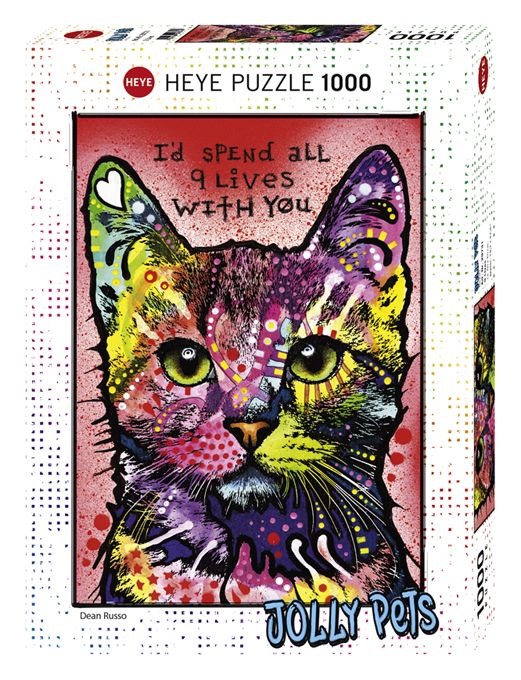 HEYE Puzzle 1000 9 Lives Art.-Nr. 29731