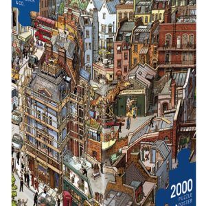 HEYE Puzzle 2000 Sherlock & Co. Art.-Nr. 29753