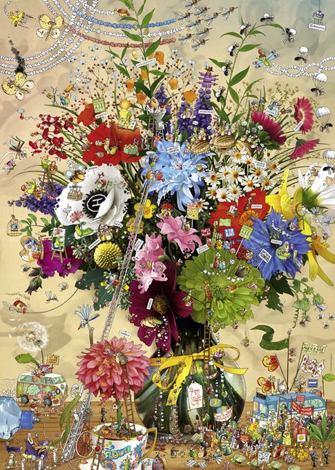 HEYE Puzzle 1000 Flower’s Live Art.-Nr. 29787