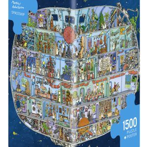HEYE Puzzle 1500 Spaceship Art.-Nr. 29841