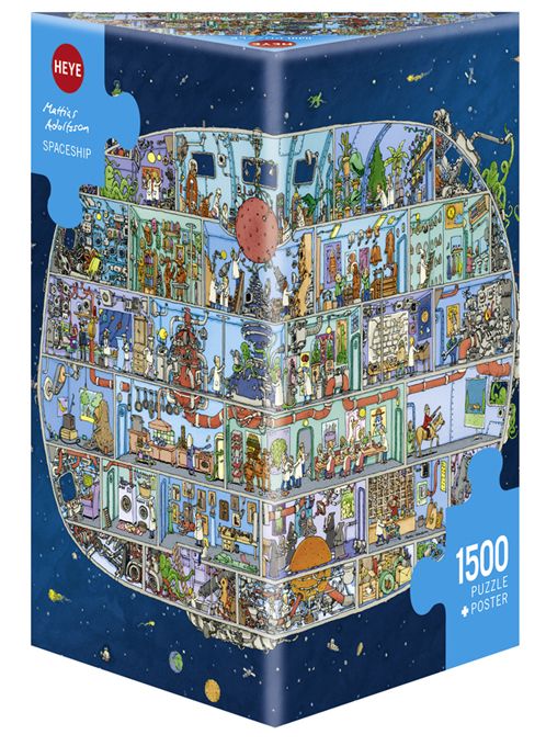 HEYE Puzzle 1500 Spaceship Art.-Nr. 29841