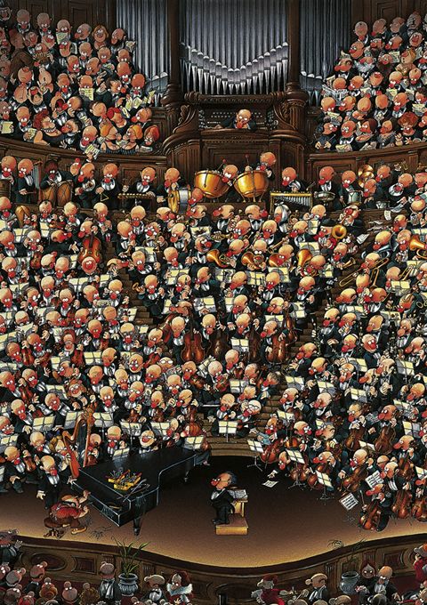 HEYE Puzzle 2000 Orchestra Art.-Nr. 8660