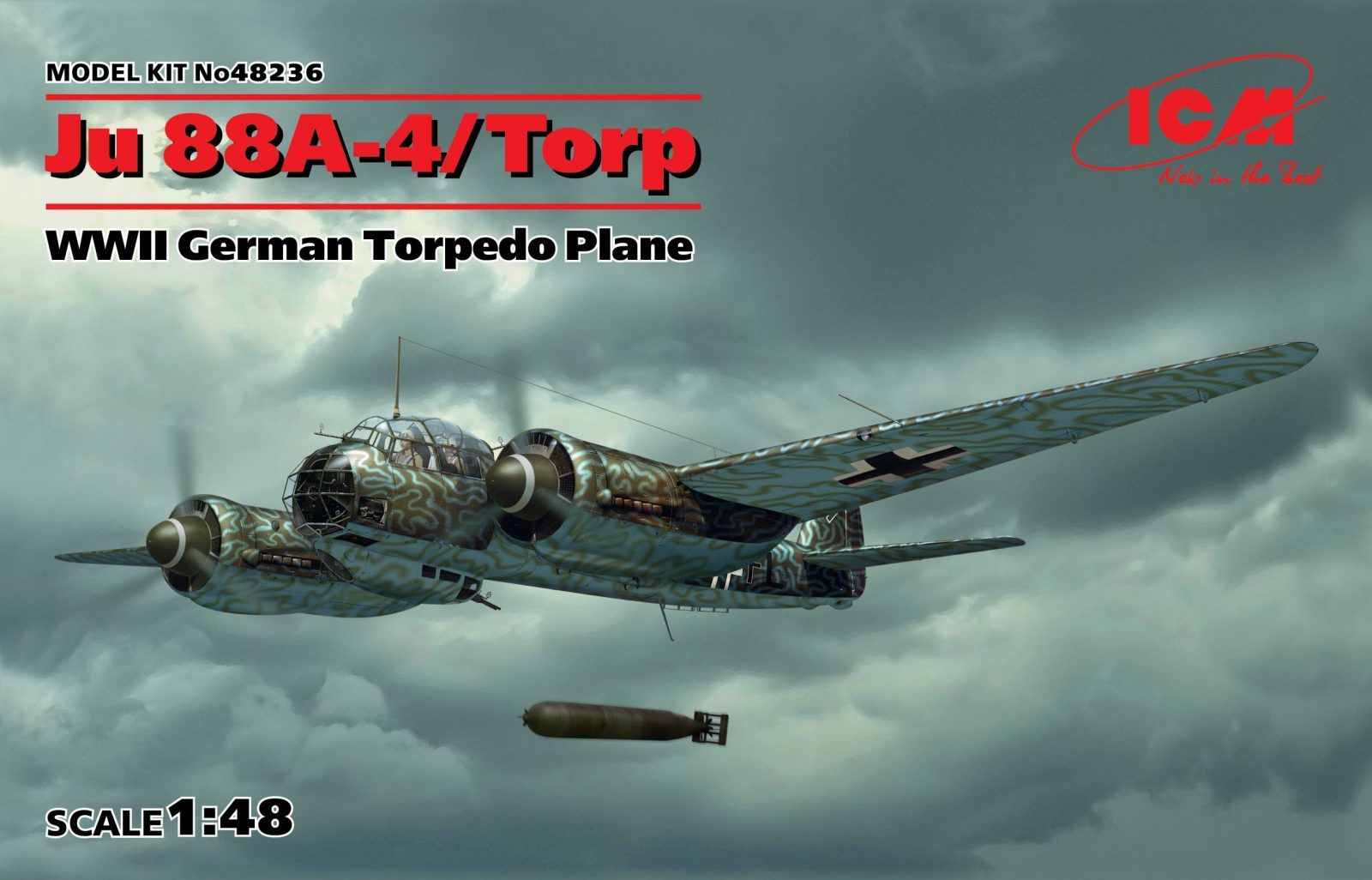 1:48 Ju 88A-4 Torp/A-17, WWII German Tor Art.-Nr. 48236