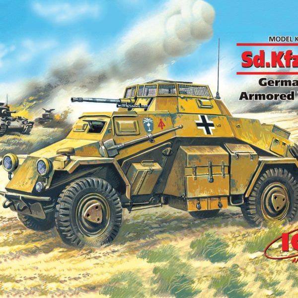 1:72 Sd. Kfz. 222 German Light Arm. Veh. Art.-Nr. 72411