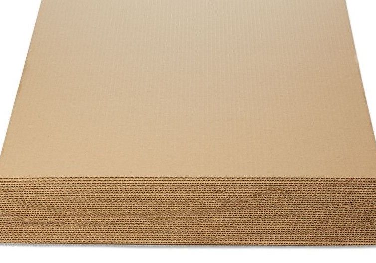 Cartón Corrugado Kraft 2 mm 50 x 70 Art.-Nr. 01 05 25