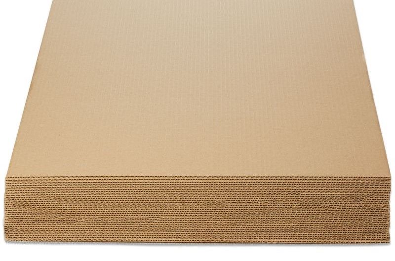 Cartón Corrugado Kraft 2 mm 50 x 70 Art.-Nr. 01 05 25