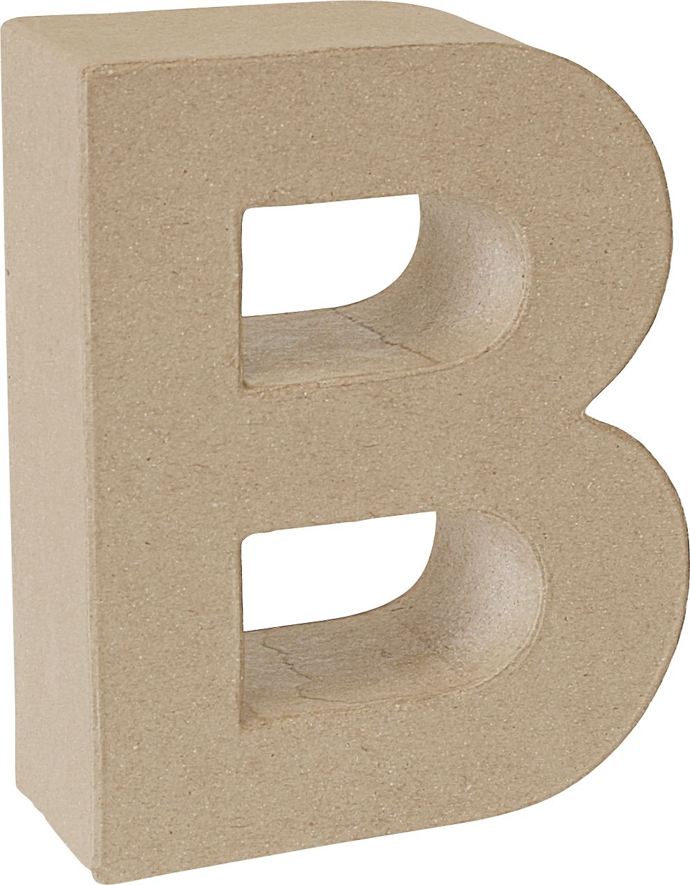 Letra cartón «B» 17,5 cm