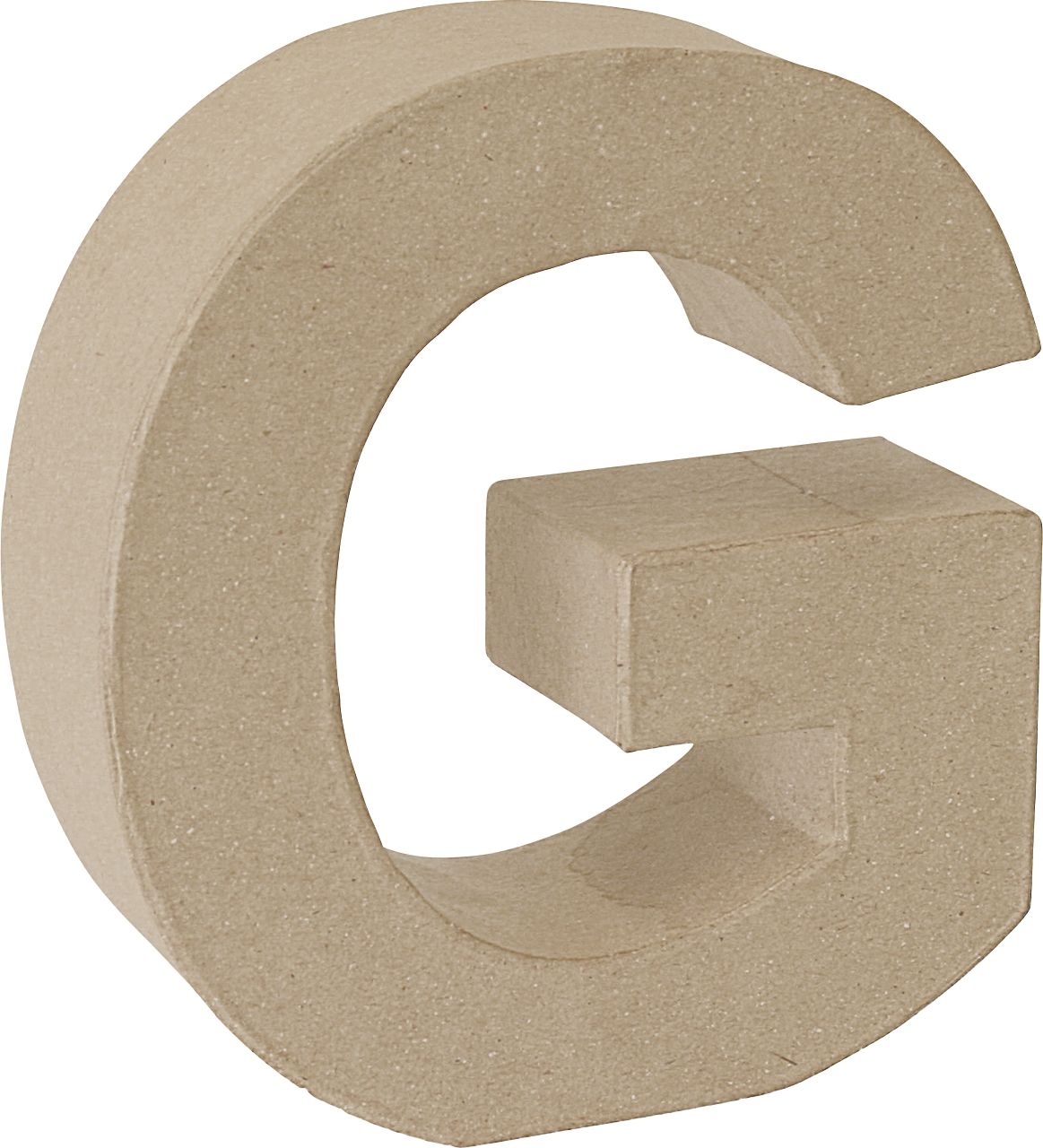 Letra cartón «G» 17,5 cm